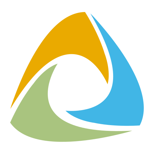 forProject logo icon: three interlocking swirls for scope, cost and schedule